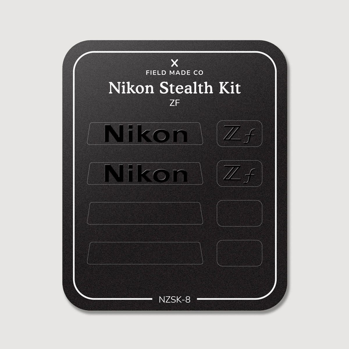 Stealth Kit for Nikon Z Cameras – Field Made Co