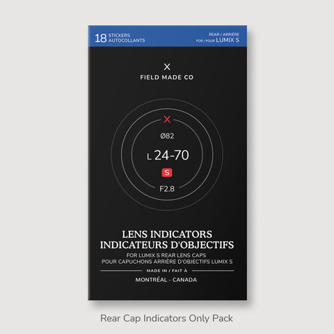 Lumix S & G Indicators – Field Made Co