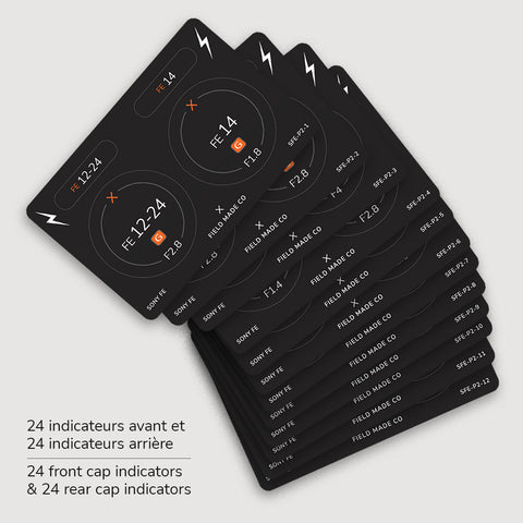 Lens Indicator Pack for Sony FE