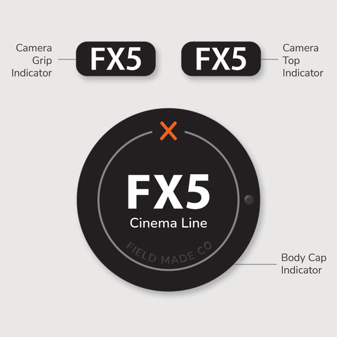 Indicateur caméra pour Sony Cinema Line