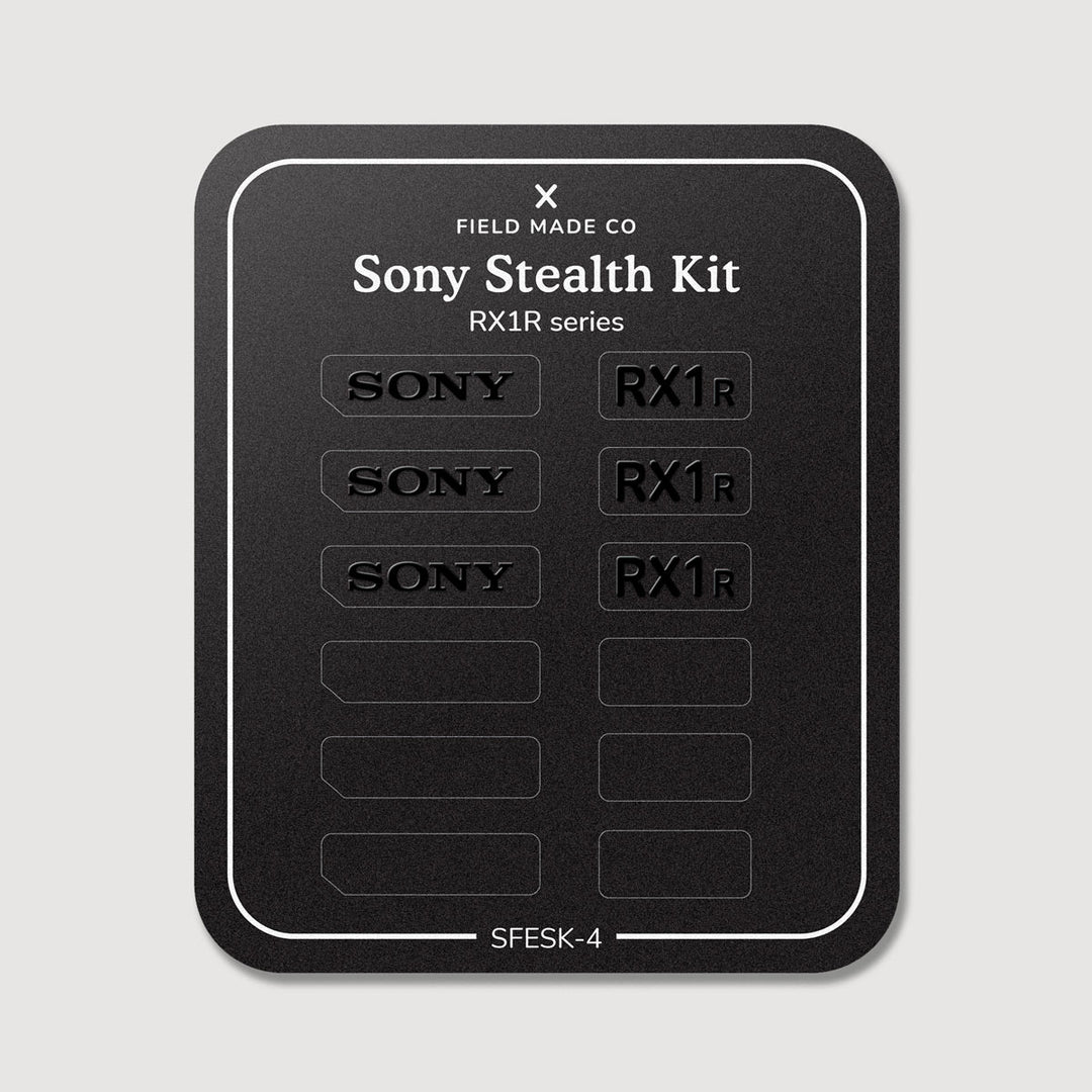 Stealth Kit for Sony Cameras – Field Made Co