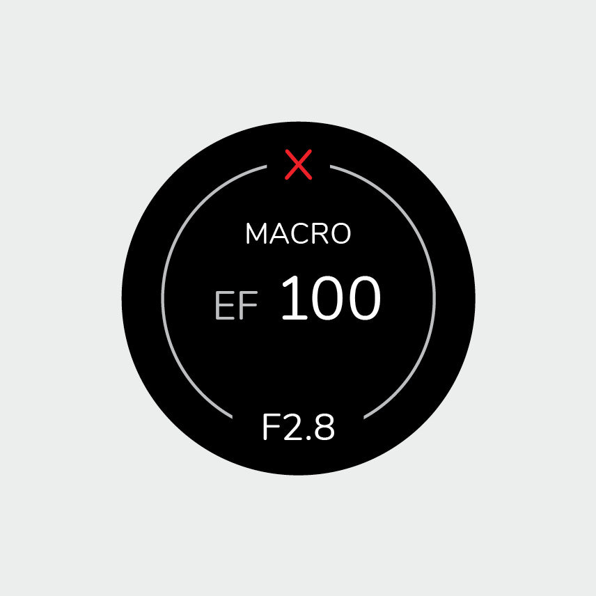 Pro Lens Indicator Sticker for Canon EF - Single – Field Made Co