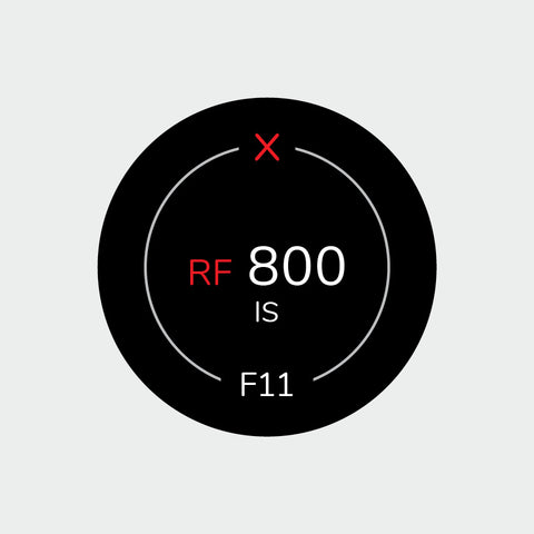 Autocollant identifiant pour objectifs Canon RF