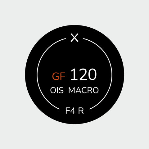 Pro Lens Indicator Sticker for Fujifilm GFX - Single