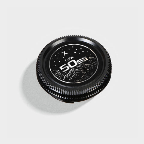 Special Edition Silver Foil Indicator Sticker for Fujifilm GFX Body Caps