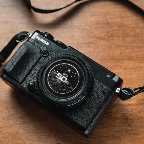 Autocollants identifiants édition spéciale pour caméra Fujifilm GFX
