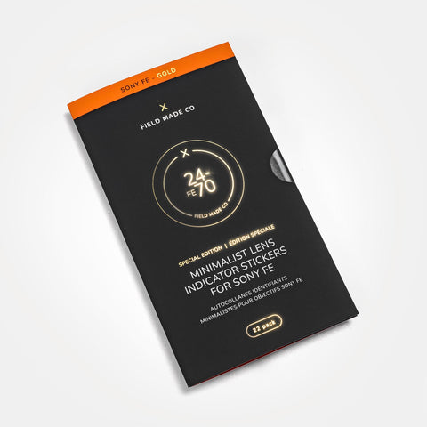 Kit d'indicateurs Minimalistes pour objectifs Sony FE